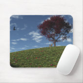 Tapis De Souris Nuages Aller Voile Par Mousepad (Avec souris)