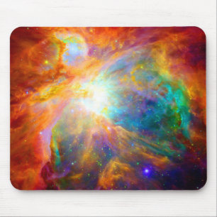 Tapis De Souris Nuages arc-en-ciel d'Orion Nebula