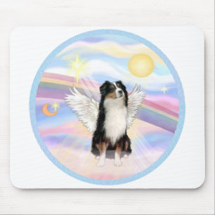 Tapis De Souris Nuages - Berger Australien tricolore