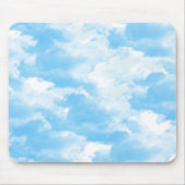 Tapis De Souris Nuages Ciel Bleu (Devant)