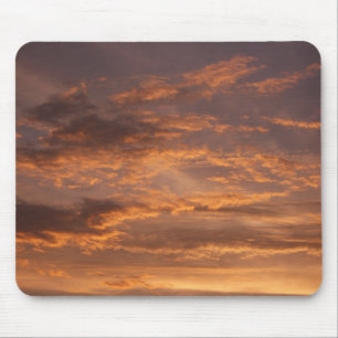 Tapis De Souris Nuages de coucher de soleil I Photographie de ciel