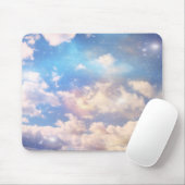 Tapis De Souris Nuages de Imaginaire clair (Avec souris)