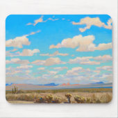 Tapis De Souris Nuages d'un après-midi d'été par Maynard Dixon (Devant)
