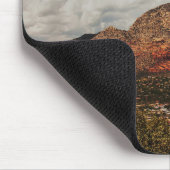 Tapis De Souris Nuages pendant qu'ils roulent dans Sedona (Coin)