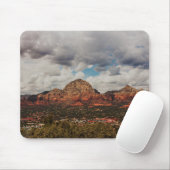 Tapis De Souris Nuages pendant qu'ils roulent dans Sedona (Avec souris)