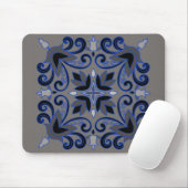 Tapis De Souris Nuances de Gris (Avec souris)