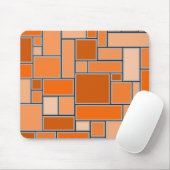 Tapis De Souris Nuances d'orange (Avec souris)