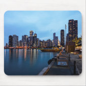 Tapis De Souris Nuit À Navy Pier (Devant)