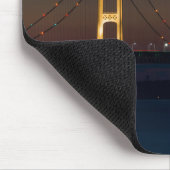 Tapis De Souris Nuit Au Pont Mackinac (Coin)