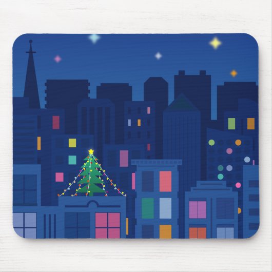 Tapis De Souris Nuit de Noël (Devant)