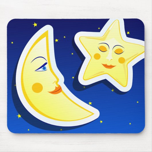 Tapis De Souris Nuit de rêve, mousepad (Devant)