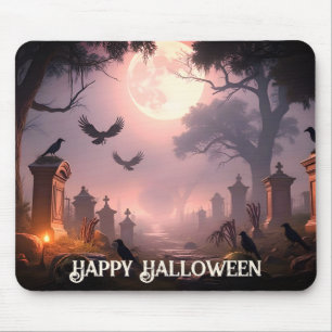 Tapis De Souris Nuit des Ombres – Un Sortilège d'Halloween se Réve