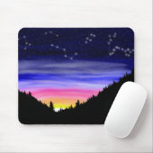 Tapis De Souris Nuit Diamond (Avec souris)