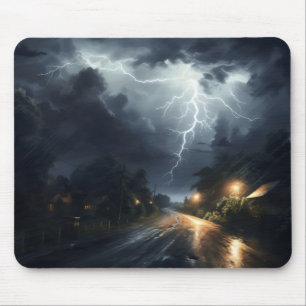 Tapis De Souris Nuit orageuse