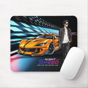 Tapis De Souris Nuit pour la vitesse