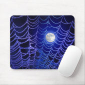 TAPIS DE SOURIS NUIT TOILE D'ARAGNEE (Avec souris)