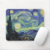 Tapis De Souris Nuit Van Gogh Starry (Avec souris)
