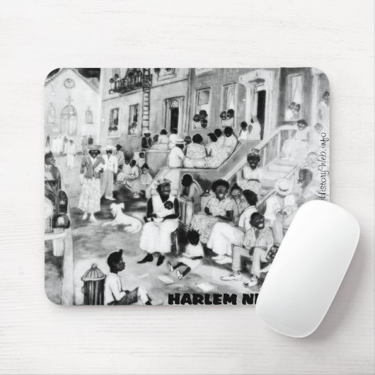 Tapis De Souris Nuits de Harlem (Avec souris)