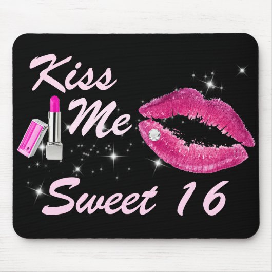 Tapis De Souris Nuits d'hiver Mousepad (Devant)