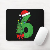 Tapis De Souris Number 6 Christmas 6 7 Matching 67 Meme Men Women (Avec souris)