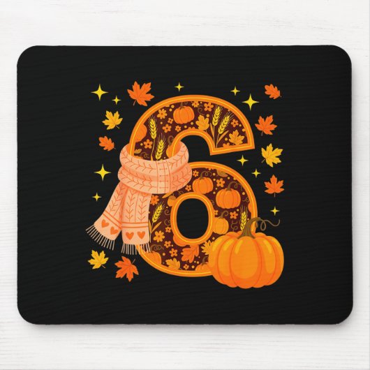 Tapis De Souris Number 6 Fun Meme Saying 6 7 Six Seven Couple Than (Devant)