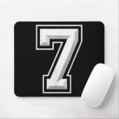 Tapis De Souris Number 7 67 Meme Matching (Avec souris)