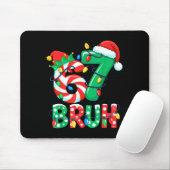 Tapis De Souris Number 7 Funny Meme Saying 6 7 Six Seven Christmas (Avec souris)