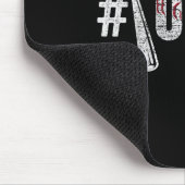 Tapis De Souris Number One Baseball Uncle Fathers Day Funny Baseba (Coin)