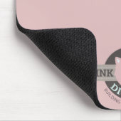 Tapis de souris numérique Chien Rose (Coin)