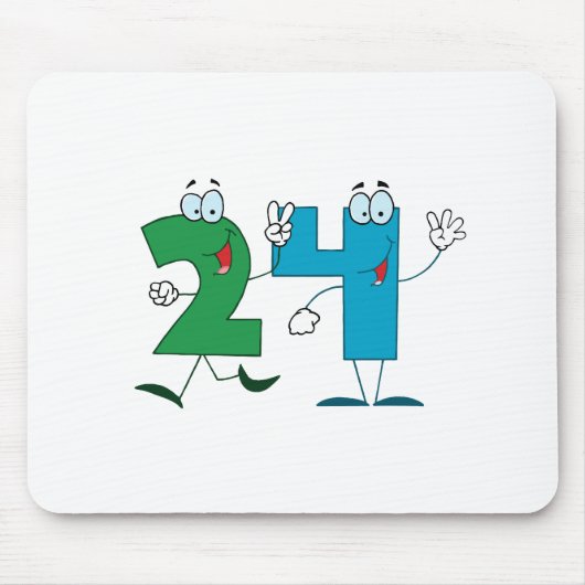 Tapis De Souris Numéro 24 (Devant)