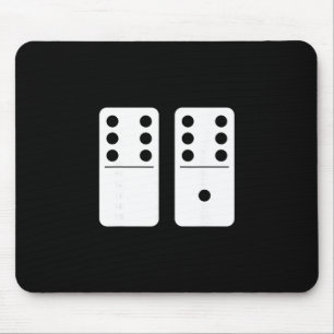 Tapis De Souris Numéro 67 Domino Drôle Six Sept Mème 6 Et 7 Gen