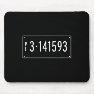 Tapis De Souris Numéro mathématique jour Pi Géométrie plaque Trigo