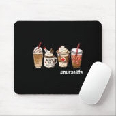 Tapis De Souris Nurse Life Funny Coffee Nurses (Avec souris)