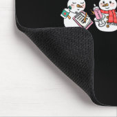 Tapis De Souris Nurse Snowman Squad Nursing Rn Registered Funny Ch (Coin)