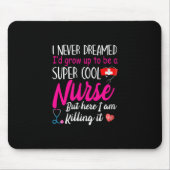 Tapis De Souris Nurse | Super Cool Nurse (Devant)