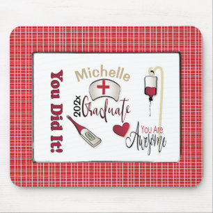 Tapis De Souris Nursing Graduation Gift Idea Mouse Pad
