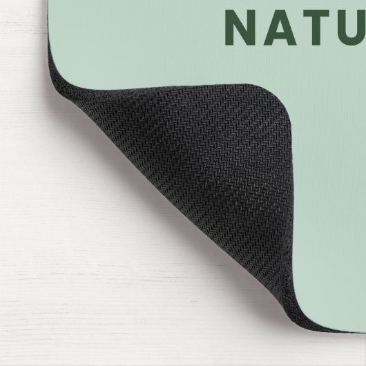Tapis De Souris Nurture Your Nature Minimal Motivational Mouse Pad (Coin)