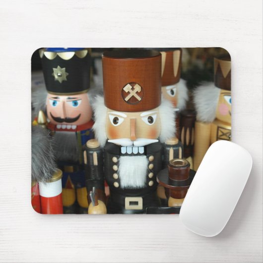 Tapis De Souris Nutcrackers Noël Fêtes Noël Conception (Avec souris)