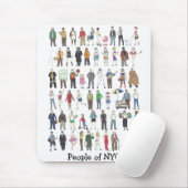 Tapis De Souris NYC New York Yorker City Mousepad (Avec souris)