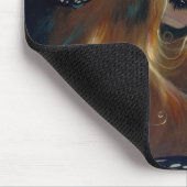 Tapis De Souris "Nymphe avec des monarques" Mousepad (Coin)