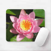 Tapis De Souris Nymphéa rose (Avec souris)