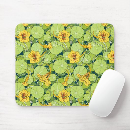 Tapis De Souris Nymphéas vintage (Avec souris)