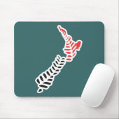 Tapis De Souris NZ 5 Mousepad de fougère (Avec souris)