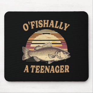 Tapis De Souris Ô poissonnerie Un adolescent 13 ans Anniversaire d