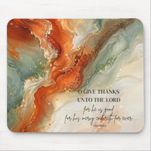 Tapis De Souris O RENDRE GRÂCE AU SEIGNEUR  Cadeau de Thanksgiving