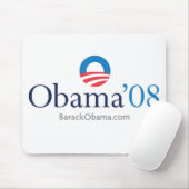 Tapis De Souris OBAMA '08 Mousepad (Avec souris)