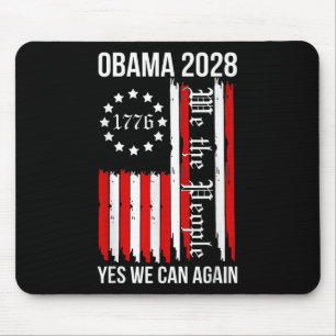 Tapis De Souris Obama 2028 Oui, nous pouvons à nouveau marquer Oba