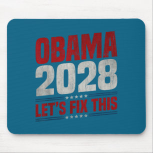 Tapis De Souris Obama 2028 Réparons Cela Obama 48e Président