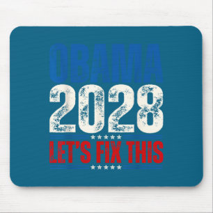 Tapis De Souris Obama 2028 Réparons Cela Obama 48e Président