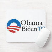 Tapis De Souris Obama Biden '08 Mousepad (Avec souris)
